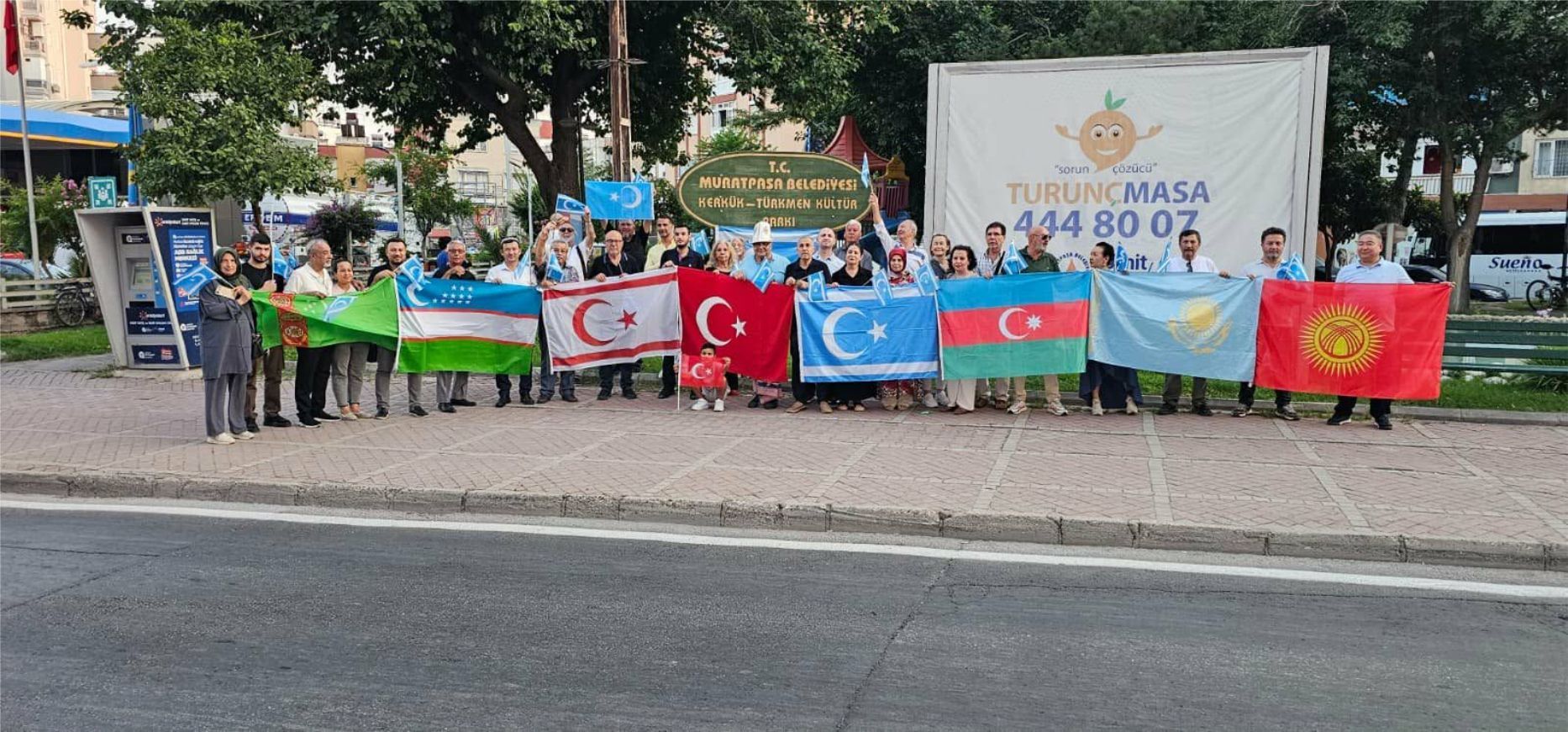 Antalya’da 14 Temmuz 1959 Kerkük  Türkmen Katliamı Şehitleri  anıldı