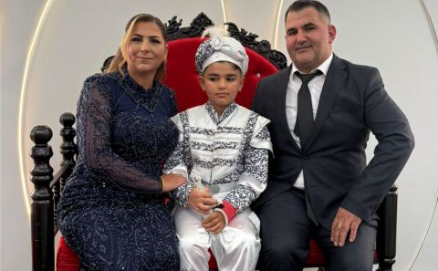 SAMED GÖNÜLTAŞ ERKEKLİĞE ADIM ATMANIN MUTLULUĞUNU YAŞADI