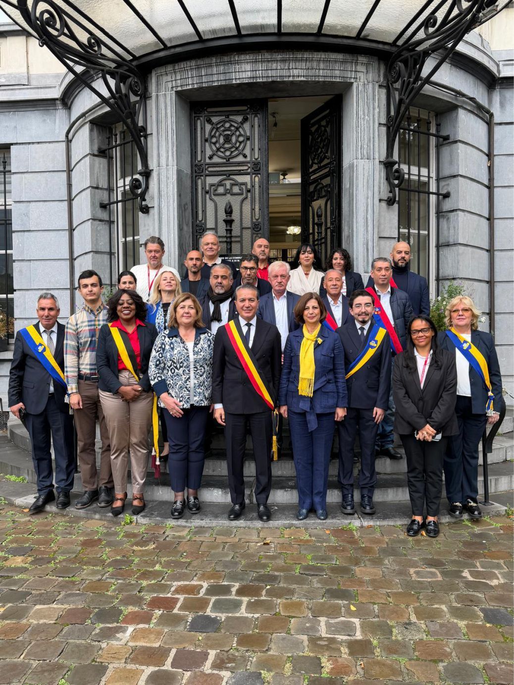 KARDEŞ BELEDİYE BAŞKANLARI AVRUPA’NIN BAŞKENTİ BRÜKSEL’DE BULUŞTULAR…