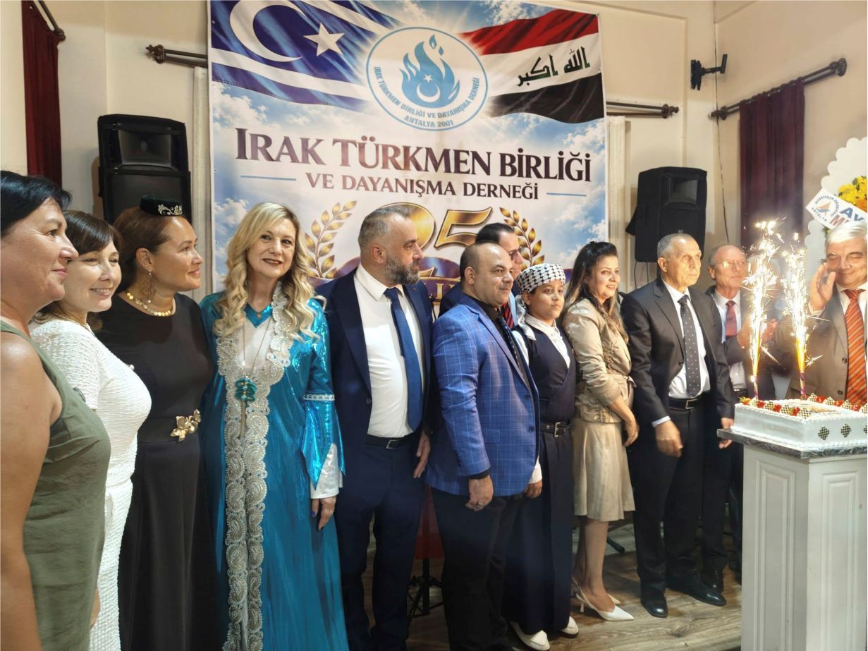 Irak Türkmen Birliği 25. yaşını coşkuyla kutladı
