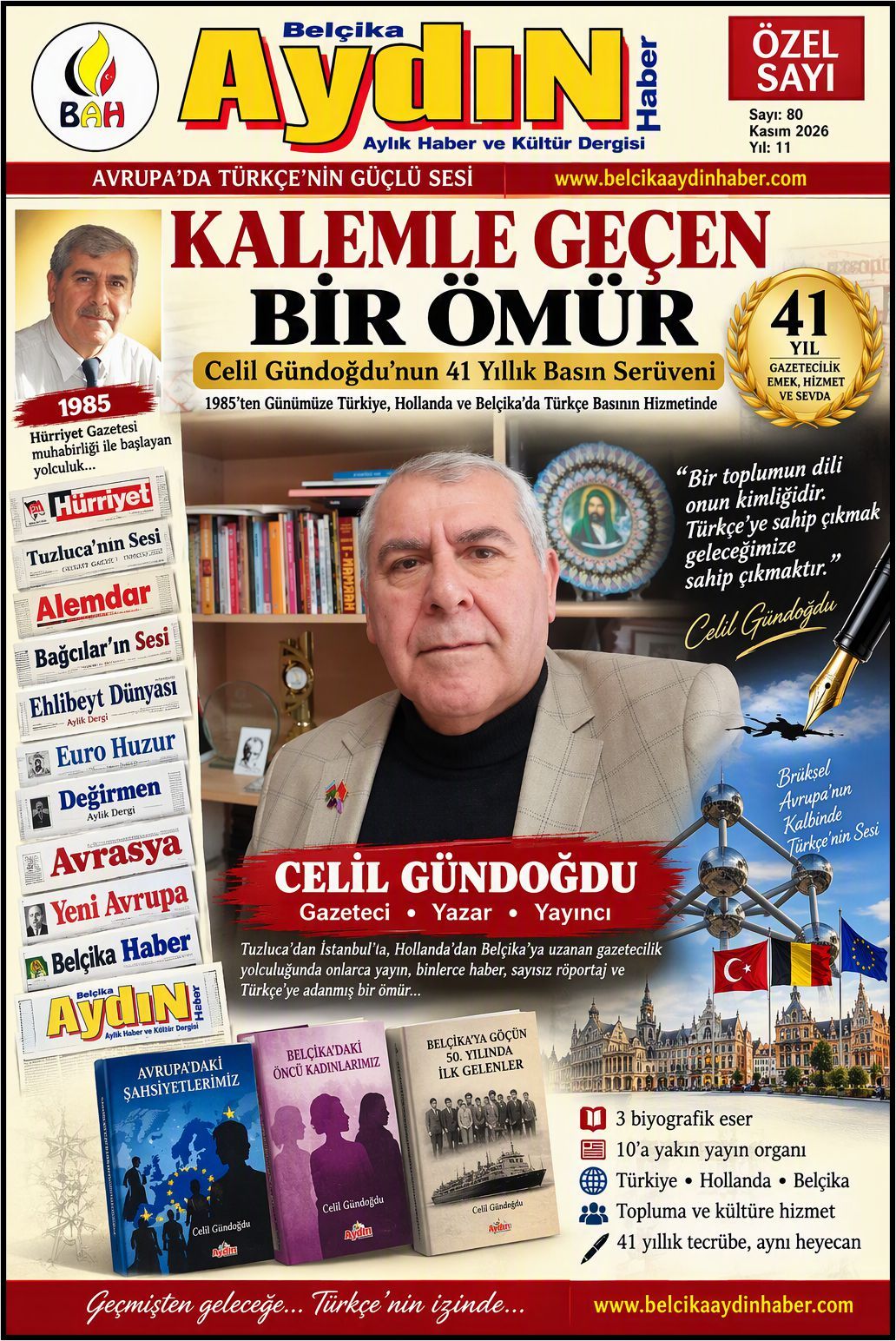 41 YILLIK BASIN SERÜVENİM/ Celil Gündoğdu