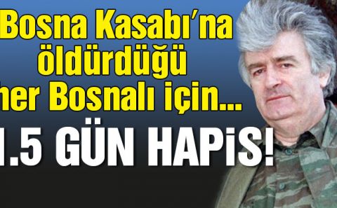 Laheyâ€™den Radovan Karaciç için flaş karar