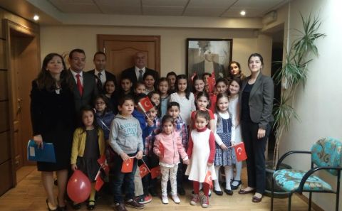 Anvers Başkonsolosluğunda '23 Nisan Ulusal Egemenlik ve Çocuk Bayramı' kutlandı