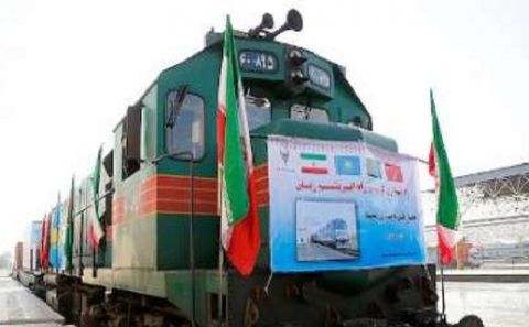 Türkmenistanâ€™dan İlk Transit Yük Treni İranâ€™ın Gülistan Şehrine Giriş Yaptı