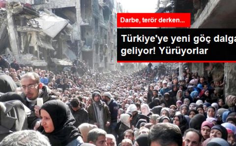 Halep'te İnsani Koridor Açıldı, Türkiye Sınırına Doğru Göç Başladı