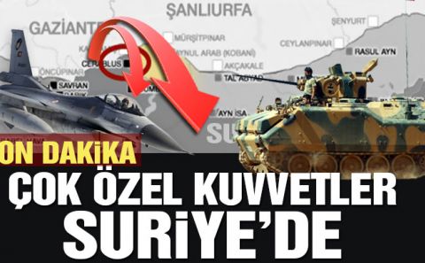 Son dakika… Suriyeâ€™ye askeri harekat başladı