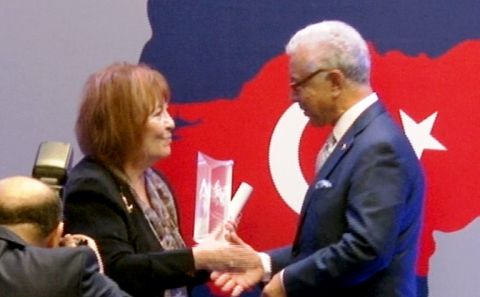 TÖSED Başkanı Tümbaşâ€™a â€œÖrnek Kıdemli Vatandaşâ€ ödülü