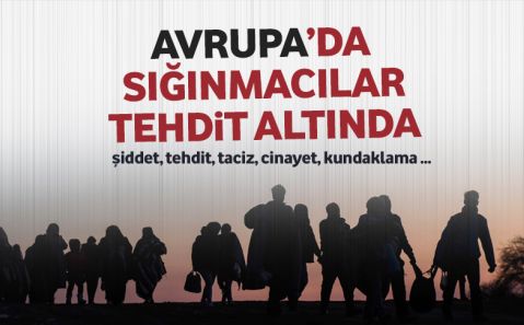 AB'de sığınmacılara yönelik suçlar arttı