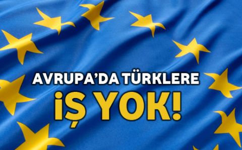 HOLLANDA'DA TÜRKLERE İŞ YOK...