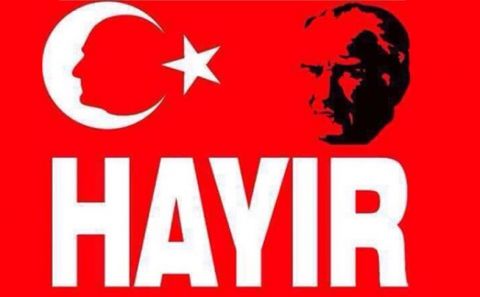 SOSYAL MEDYA'DA 'HAYIR' EYLEMİ DALGA DALGA YAYILIYOR....