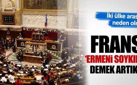 Fransa sözde 'soykırım yoktur' diyene ceza yasasını iptal etti