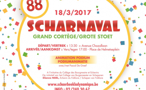 SCHAERBEEK KARNAVALI 18 MART CUMARTESİ UNUTMAYIN / le 88Ã¨me Scharnaval, câ€™est ce samedi 18 mars ! 