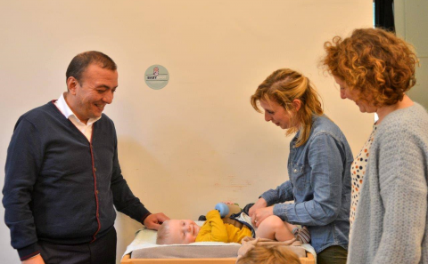 Resul Tapmaz Gentâ€™te â€˜babyspotsâ€™ tanıtımını yaptı
