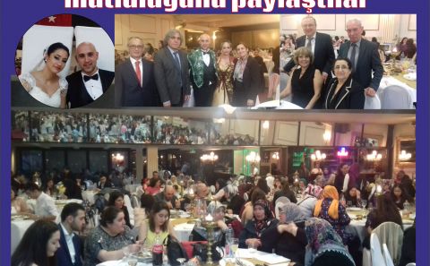 DİPLOMATLAR FİLİZ VE GENCAYâ€™IN MUTLULUĞUNU PAYLAŞTILAR