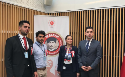 19 MAYIS ATATÜRK'Ü ANMA, GENÇLİK VE SPOR BAYRAMI BRÜKSEL BAŞKONSOLOSLUĞUNDA KUTLANDI