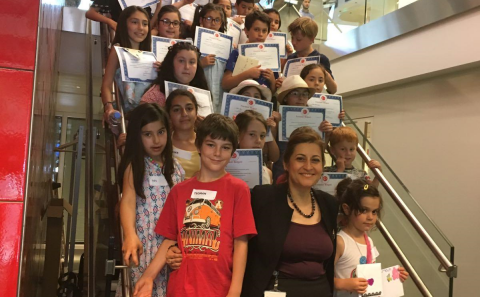 Brüksel Başkonsolosluğu çocukları ağırladı...