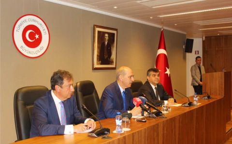 Başbakan Yardımcısı Kurtulmuş Brüksel'de