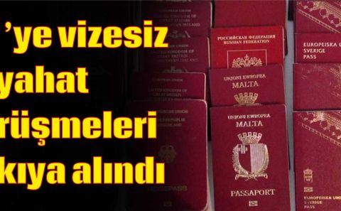ABâ€™ye vizesiz seyahat görüşmeleri askıya alındı