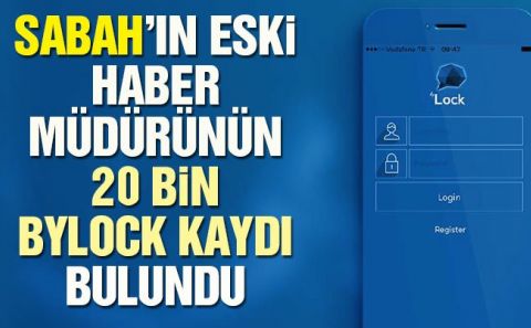SÖZCÜ'YE FETÖ'CÜ DİYE SALDIRAN YANDAŞ SABAH GAZETESNDEN DE BYLOCK ÇIKTI...