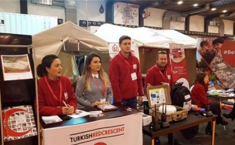 Türk Kızılayı ve Afad Brüksel'de Fuara Katıldı 