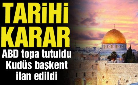 İstanbulâ€™daki zirvede Kudüs için kritik karar!