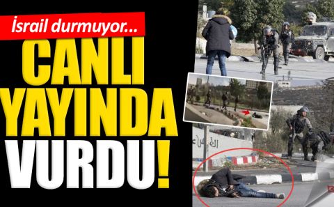 İsrail durmuyor! Canlı yayında vurdu...