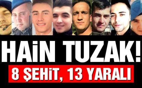 Afrin şehitleri haberi yüreğimizi yaktı! Teröristler pusu kurup 8 askerimizi şehit etti!