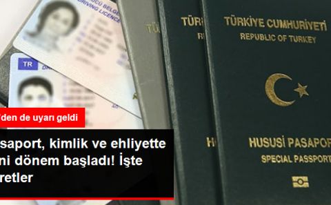 Pasaport, Kimlik ve Ehliyet İşlemleri Nüfus Müdürlüklerinde Yapılmaya Başlandı