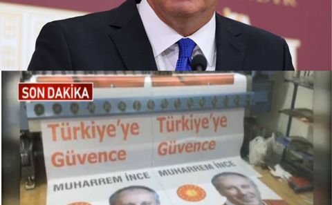 CHP'NİN CUMHURBAŞKANI ADAYI MUHARREM İNCE OLDU