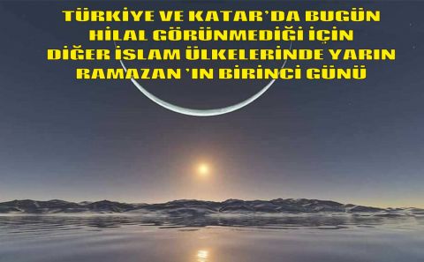 Ramazan Ayı Duyurusu!