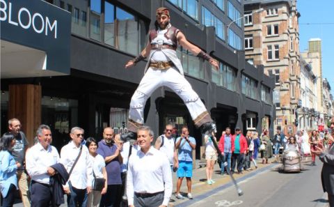 SAİNT JOSSE 'OH FESTİVALİ'NDE İLGİNÇ GÖRÜNTÜLER YAŞANDI