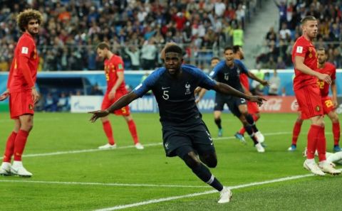 Fransa - Belçika 1-0 