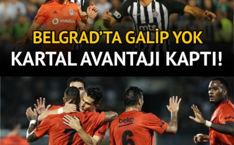 Kartal avantajı kaptı! Skor 1-1