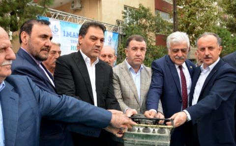 Bağcılar İmam Ali Camii'nin Temeli Atıldı