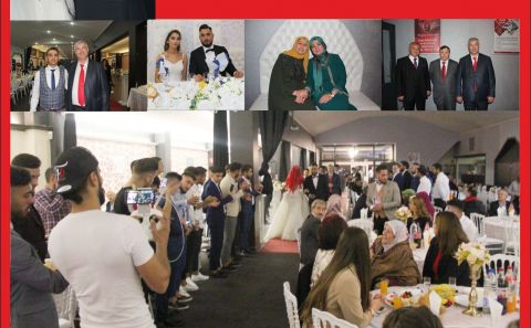 SULTAN VE MUSTAFA EVLENLEREK DÜNYAEVİNE GİRDİLER