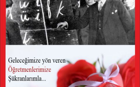 TÜM ÖĞRETMENLERİMİZİN '24 KASIM öĞRETMENLER GÜNÜ' KUTLU OLSUN
