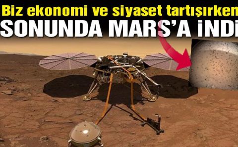 NASA, Marsâ€™a uzay mekiği gönderdi