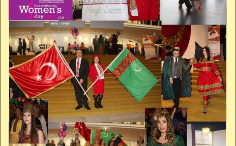 ULUSLARARASI KADINLAR GÜNÜ DEFİLESİNE â€˜MENGLİ SECRETSâ€™ DAMGA VURDU 