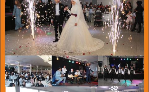 AYŞEGÜL VE BUĞRA ÇİFTİ DÜNYAEVİNE GİRMENİN MUTLULUĞUNU YAŞADILAR.