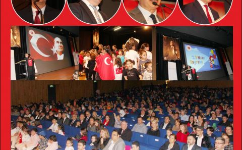 AVRUPAâ€™NIN BAŞKENTİ BRÜKSELâ€™DE â€™23 NİSAN ÇOCUK BAYRAMIâ€™ COŞKUSU YAŞANDI