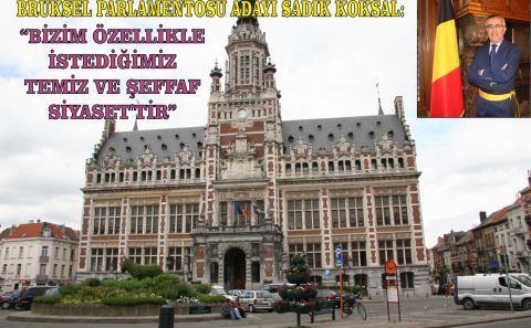 ~~SCHAERBEEK BELEDİYE BAŞKAN YARDIMCISI VE DEFI PARTİSİ LİSTE 9. SIRA BRÜKSEL PARLAMENTOSU ADAYI SADIK KÖKSAL: â€œBİZİM ÖZELLİKLE İSTEDİĞİMİZ TEMİZ VE ŞEFFAF SİYASETâ€™TİRâ€