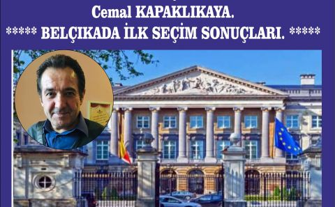 **** BELÇIKÃ€DA ÃLK SEÇÃM SONUÇLARI. ***** CEMAL KAPAKLIKAYA