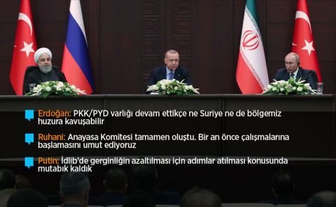 Cumhurbaşkanı Erdoğan: Suriye'nin istikbali için en büyük tehdit kaynağı YPG/PYD'dir