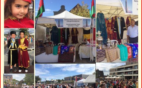HAM ŞEHRİNDEKİ FESTİVAL'DE 'AZERBAYCAN KÜLTÜRÜ' ONBİNLERE TANITILDI