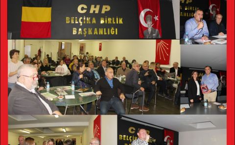 Çankaya Belediye Başkanı Alper Taşdelen Brükselâ€™de CHP'lilerle buluştu