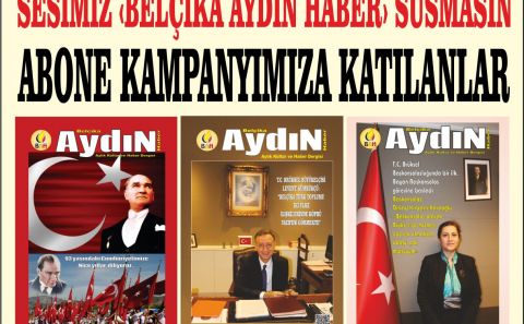 RESMİ KURUMLAR, STK'LAR OKUR VE İŞADAMLARIMIZ DERGİMİZ İÇİN SEFERBER OLDULAR