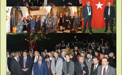 T.C. ANVERS BAŞKONOLOSLUĞU CUMHURİYET RESEPSİYONUNA İLGİ HAYLİ BÜYÜKTÜ