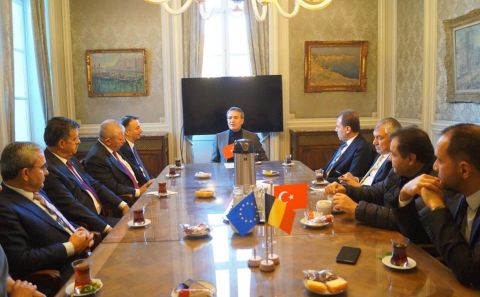 TÜRKİYE BELEDİYELER BİRLİĞİNDEKİ HEYET BAŞKAN KIRâ€™I ZİYARET ETTİ
