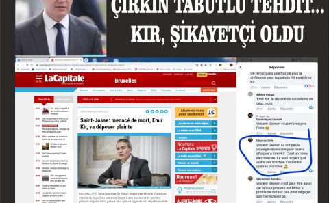 BAşKAN EMİR KIR'A ÇİRKİN TABUTLU TEHDİT...