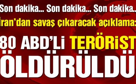 İRAN'IN MİSİLLEMESİ AĞIR OLDU 80 ABD ASKERİ ÖLDÜRÜLDÜ